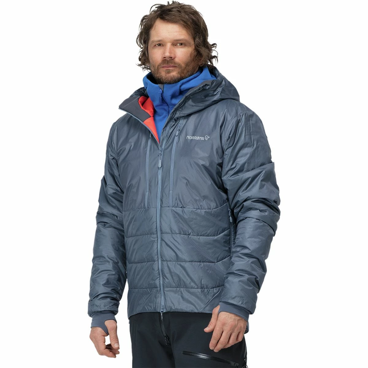 Norrona Trollveggen Primaloft100 Full Zip Hooded Jacket Men's 14 Norrona Trollveggen Primaloft100 Full Zip Hooded Jacket Men's - Image 14