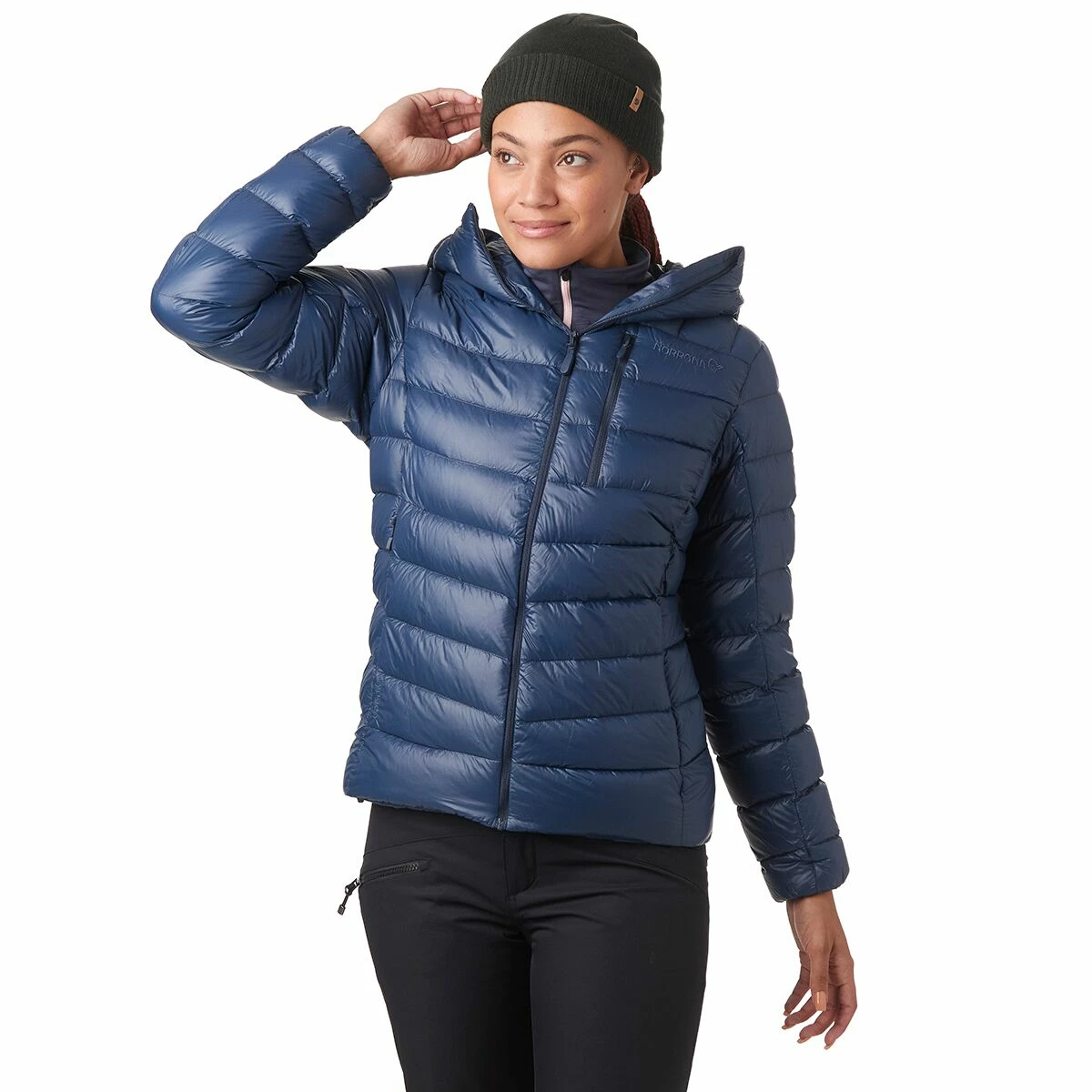 Norrona Lyngen Down850 Hooded Jacket Women's 10 Norrona Lyngen Down850 Hooded Jacket Women's - Image 10