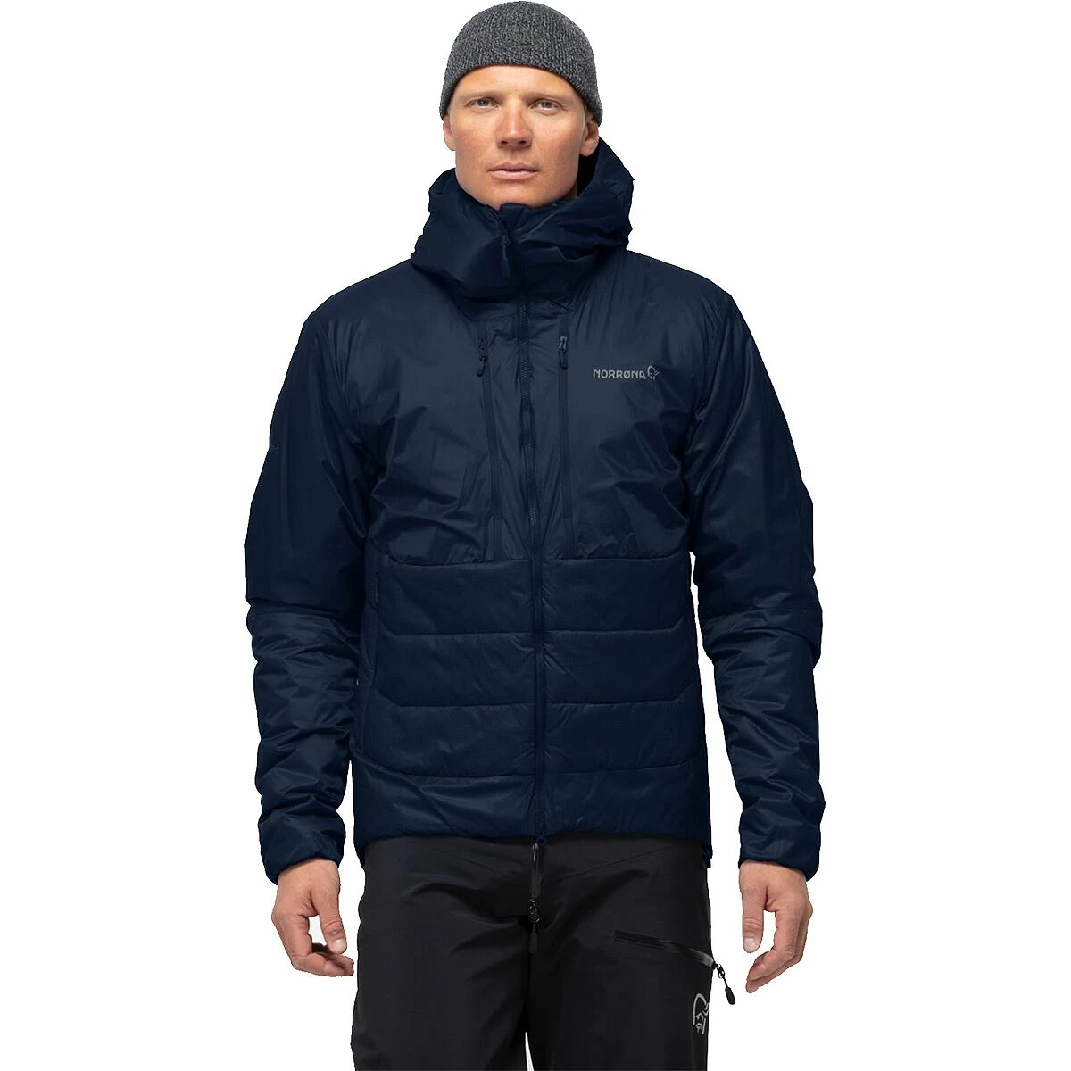 Norrona Trollveggen Primaloft100 Full Zip Hooded Jacket Men's 5 Norrona Trollveggen Primaloft100 Full Zip Hooded Jacket Men's - Image 5
