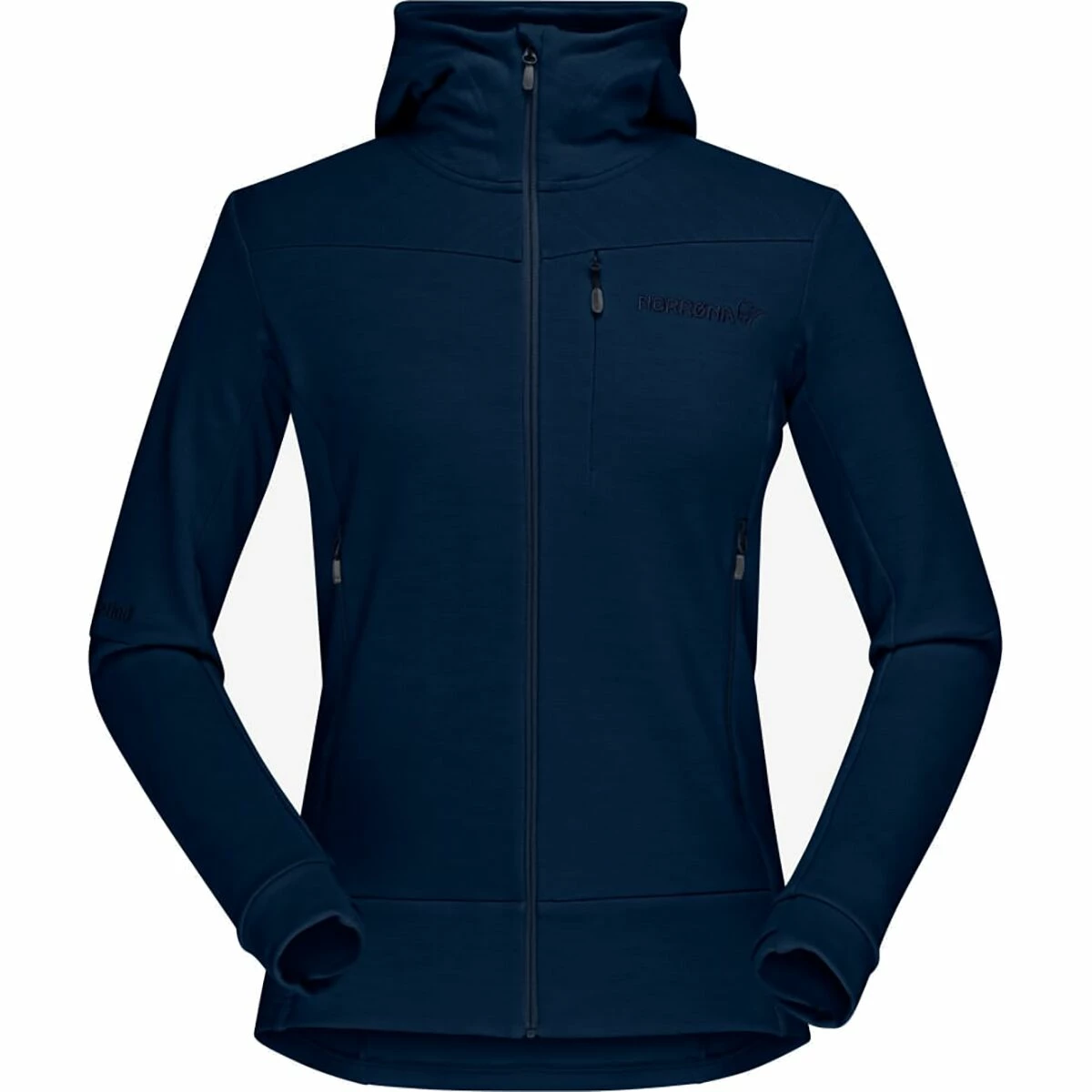 Norrona Falketind Warmwool2 Stretch Zip Hoodie Women's 11 Norrona Falketind Warmwool2 Stretch Zip Hoodie Women's - Image 11