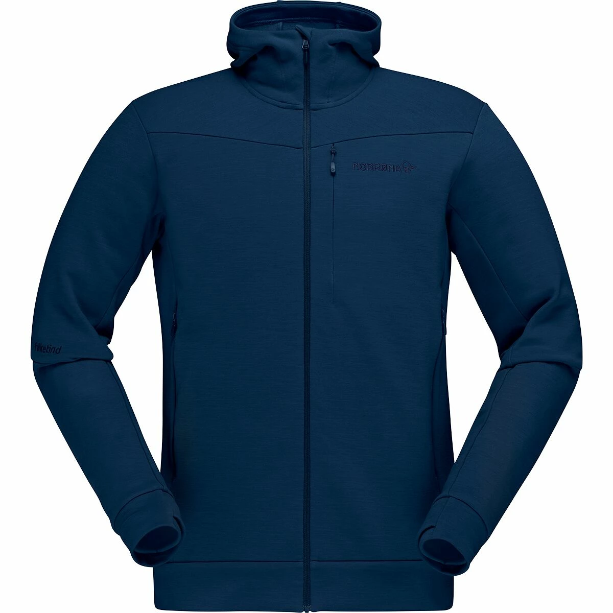 Norrona Falketind Warmwool2 Stretch Zip Hooded Jacket Men's 2 Norrona Falketind Warmwool2 Stretch Zip Hooded Jacket Men's - Image 2