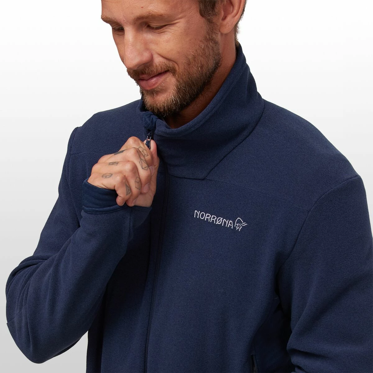 Norrona Falketind Warm1 Full Zip Fleece Men's 9 Norrona Falketind Warm1 Full Zip Fleece Men's - Image 9