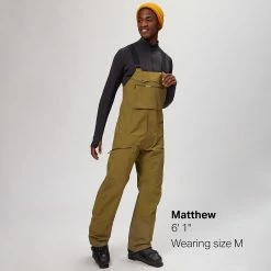 Norrona Tamok GORE TEX Pro Bib Pant Men's -Norron Style Shop OLIDRA D8