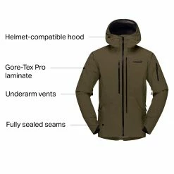 Norrona Lofoten GORE TEX Pro Jacket Men's 28 Norrona Lofoten GORE TEX Pro Jacket Men's -Norron Style Shop OLINIG D12