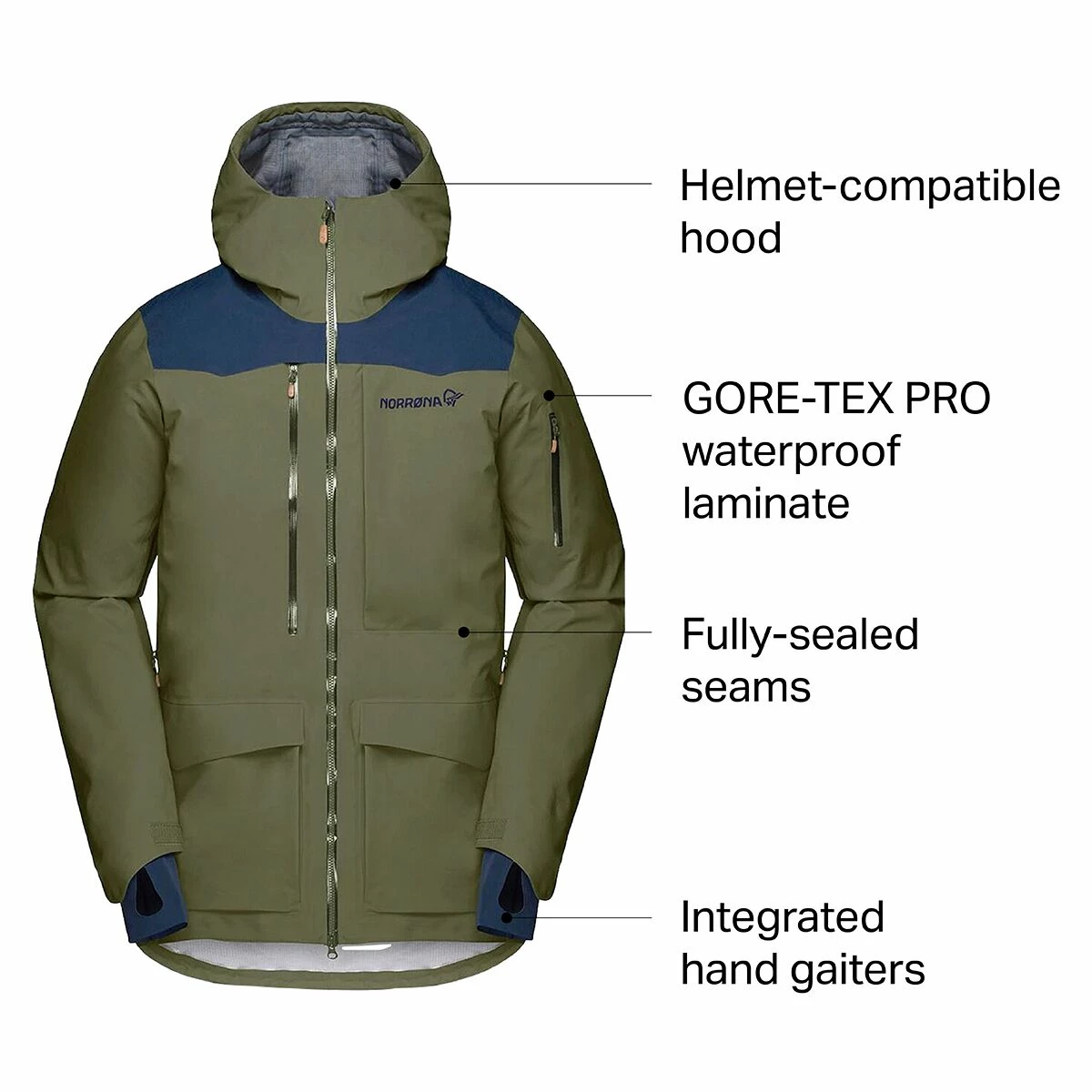 Norrona Tamok GORE TEX Pro Jacket Men's 2 Norrona Tamok GORE TEX Pro Jacket Men's - Image 2