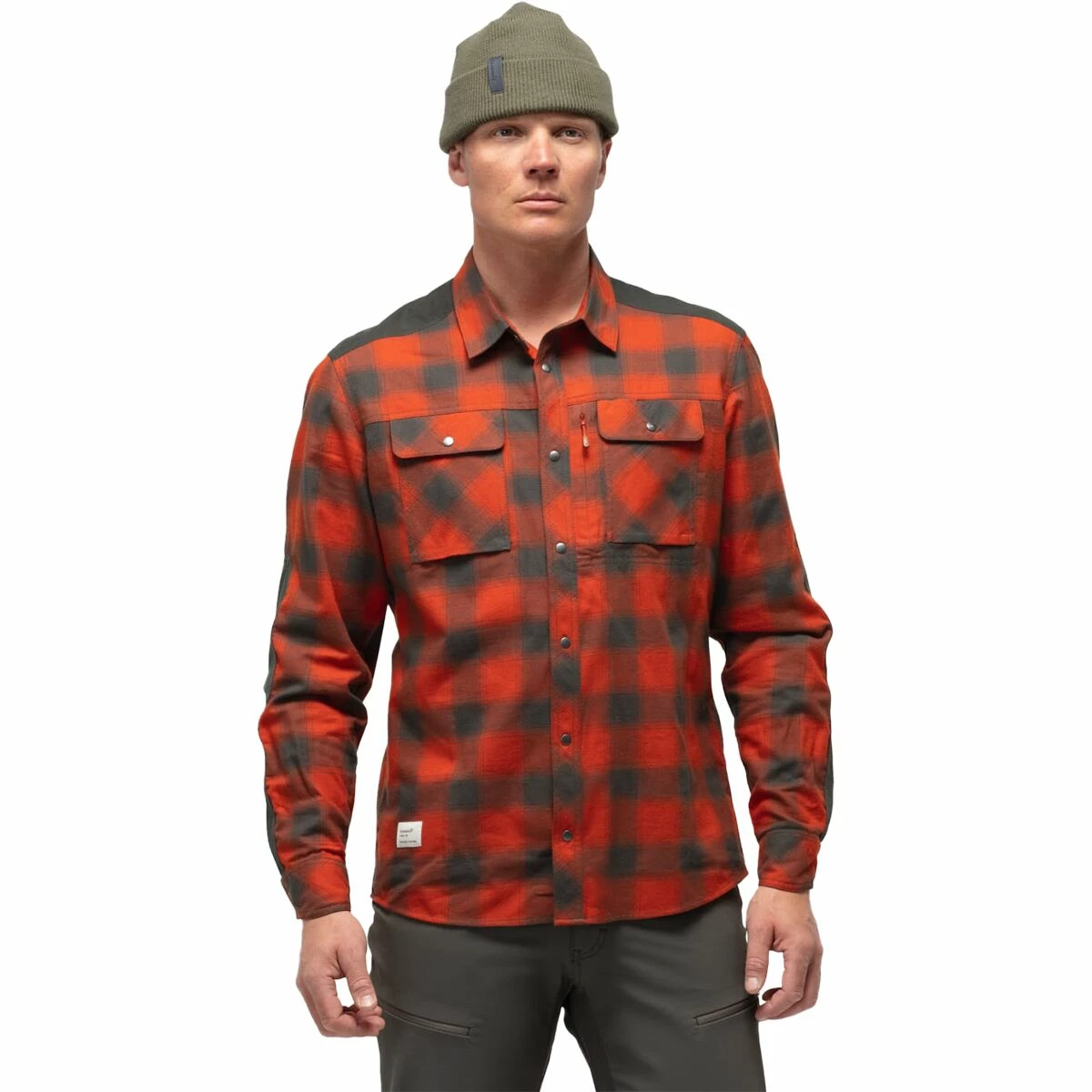 Norrona Svalbard Flannel Shirt Men's 7 Norrona Svalbard Flannel Shirt Men's - Image 7