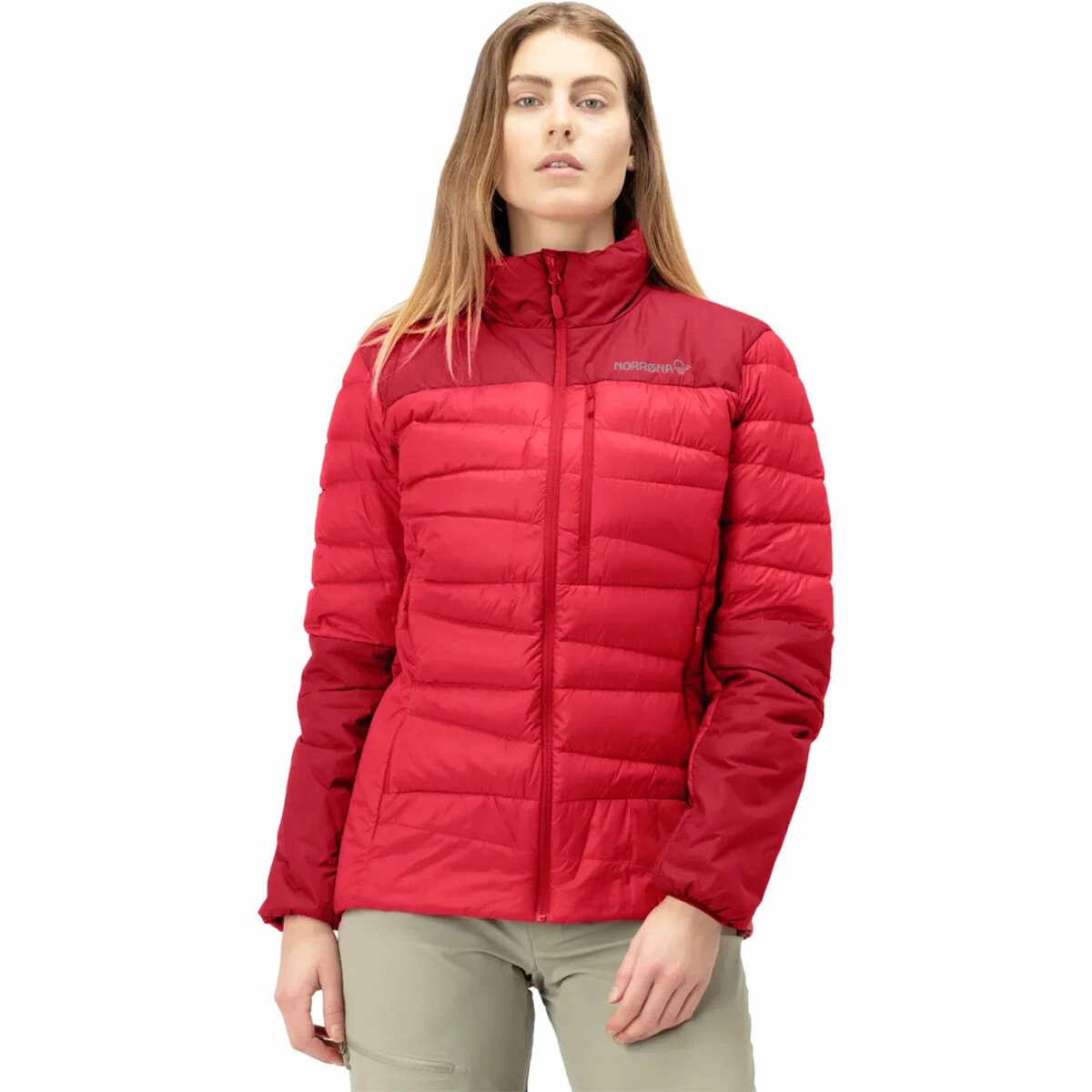 Norrona Falketind Hooded 750 Down Jacket Women's 1 Norrona Falketind Hooded 750 Down Jacket Women's